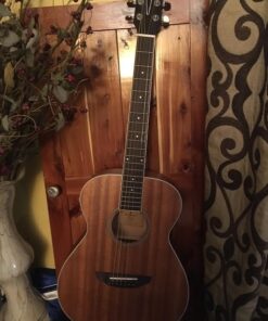 Orangewood 6 String Acoustic Guitar, Right, Mahogany (OW-DANA-M-AK) Guitar, Gigbag & Accessory Pack 51 61243puRfPL