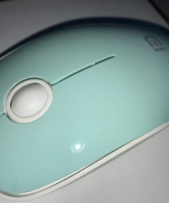 FD Wireless Mouse, V8 2.4G Optical Silent Cordless Mouse with USB Receiver and Manual, Slim Portable Travel Computer Mice for Laptop Desktop PC MacBook Chromebook, Mint Green 44 6125ElPqCTL