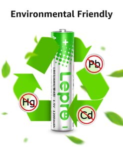 Lepro AAA Batteries 24 Pack, Triple A Batteries with Ultra Long-Lasting Power – High Performance, 1200mAh 1.5V Leak-Proof, Corrosion-Resistant Alkaline AAA Batteries, Ideal for Home & Office Devices 27 6125M3jOyFL