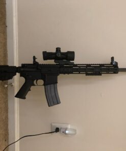 -Combat Vet Owned Company- Dagger Defense Tactical flip up BUIS Picatinny Rail Mounted Backup Iron Sights. Black 52 6125cnzBtfL 1