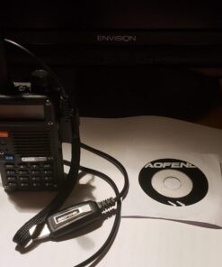 MIRKIT Baofeng Programming Cable for Two Way ham Portable radios: UV-5R, 5RA, 5R Plus, 5RE, UV-82, BF-F8HP, UV3R Plus, BF-888S, 5R EX, 5RX3, GA-2S, BF-F8+, H777 UV82HP 1X 23 6125fIomrHL