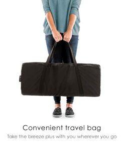 4moms Breeze Plus Portable Playard with Removable Bassinet and Baby Changing Station, Easy One-Handed Setup, from The Makers of The mamaRoo 25 6125uWYolCS