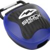 Shock Doctor Ventilated Mouth Guard Case, Universal Storage for Adult & Youth Sizes Trans Blue 8 6127JjHlwjL