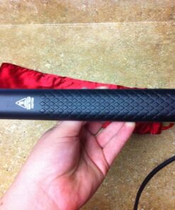 HSI Professional Ceramic Tourmaline Ionic Flat Iron Hair Straightener with Glove, Pouch and Travel Size Argan Oil Leave in Hair Treatment 56 6127U7Uq9ZL