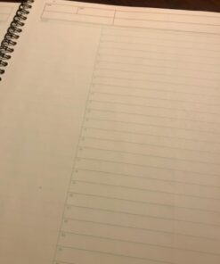 Cambridge Limited Business Notebook, 8-1/4 x 11 Inches, Wirebound, Action Planner, Black (06064) 11" x 8-1/4" 25 6127VgL08pL