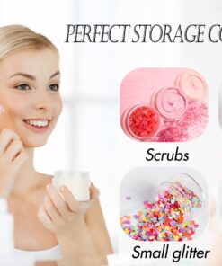 5Gram Cosmetic Containers 100pcs Tiny Makeup Sample Jaws with Pink lids Pink Lid 5 Gram 15 612BDMp1EoL
