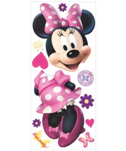 RoomMates RMK2008GM Minnie Bow-Tique Peel and Stick Giant Wall Decal , Pink Bow-Tique Giant 17 612Cct1UBYL