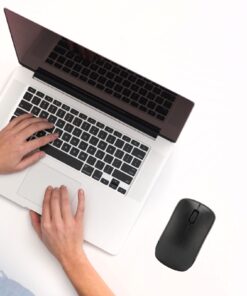 2.4Ghz Wireless Mouse, 1200 DPI Ultra Silent Computer Mouse, Ergonomic Quick Response Office Cordless Mouse Mini Mice with USB Reciever for Gaming Working for PC Laptop Computer(Black) Black 13 612CgDoBijL