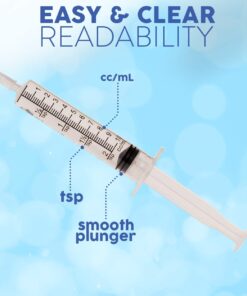 Care Touch Oral Syringe - Syringes with Covers by Care Touch - Medicine Syringes for Children 10ml - Great for Oral Medicine and Home Care, 10 Ml, 15 Count (Pack of 1) 10 Ml, 15 Count (Pack of 1) 21 612G2cI0PZL