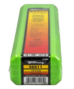 Forney 31205 E6011 Welding Rod, 1/8-Inch, 5-Pound 10 612G65P2 sL