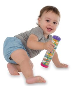 Halilit by Edushape Rainmaker - 8 Inch Rainstick Musical Instrument for Babies, Toddlers and Kids - Educational Toy for Sensory Developmental Rhythm Shaker 16 612HXYmtxrL