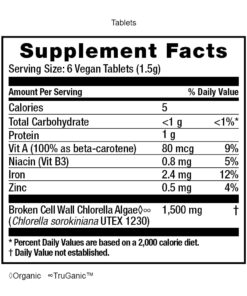 Alternative view of HEALTHFORCE SUPERFOODS Chlorella Manna - VeganTabs 1200 1200 Count (Pack of 1) Standard Packaging