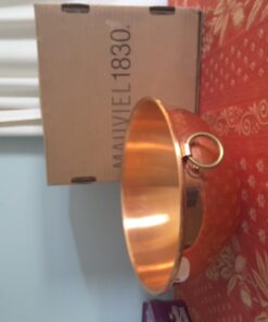 Mauviel M'Passion Copper Egg White Beating Bowl With Ring, 5-qt, Made in France 4.9-Qt. 22 612HtYCsMGL