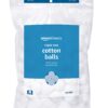 Amazon Basics Cotton Balls, 200 Count (Previously Solimo) 200 Count (Pack of 1) 67 612Kgm55zL