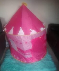 POCO DIVO Crown Princess Castle Girls Outdoor Tent Pink Indoor Play House 32 612KrftxSL