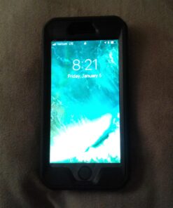 SUPCASE Unicorn Beetle Pro Series Case Designed for iPhone 7 / 8 / iPhone SE 2 (2020) / iPhone SE 3 (2022), Full-body Rugged Holster Case with Built-in Screen Protector (Black) Black/Black 32 612MIz9PdQL