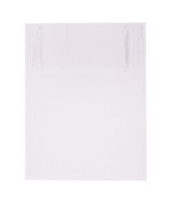 CheckOMatic Computer Check Paper - 100 Pack - Top Blank Stock Checks - Security Features & Laser Printer Compatible - Blue Diamond 8 612NS7AkbNL