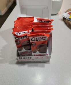 Quest Nutrition High Protein Low Carb, Gluten Free, Keto Friendly, Peanut Butter Cups, 12 Count (Pack of 1) (total- 17.76 Ounce) 43 612Nwh8OxSL