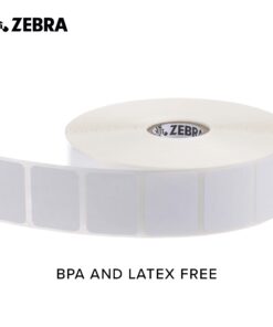 Zebra 1.25 x 1 in Direct Thermal Paper Labels Z-Perform 2000D Permanent Adhesive Shipping Labels 1 in Core 6 rolls 10031633SP 14 612OI8QzLpL