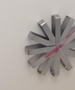 Umbra Ribbon Wall Clock Stainless-steel 36 612Pi8YCJmL