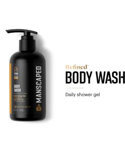 MANSCAPED® Crop Essentials, Male Care Hygiene Bundle, Includes Refined™ Body Wash, Preserver™ Moisturizing Ball Deodorant, Reviver™ Toner and Disposable Shaving Magic Mat™ 14 612SK6EgJ3L