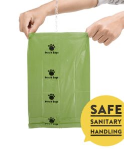 Alternative view of Poop Bags, Environment Friendly Pets N Bags Dog Waste Bags, Biodegradable, Refill Rolls, Includes Dispenser (16 Rolls / 240 Count) 16 Count (Pack of 1)