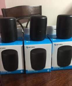 Ematic Portable Bluetooth Speaker with Hands-Free Calling - Black,ESB108BL 12 612Swqj0tsL