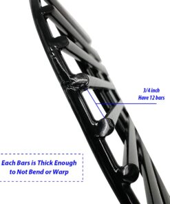 KAMaster 10 Inch Round Grill Grate for Mini Big Green Egg Grates Replacement,Porcelain Coated Steel Wire Cooking Grid Grate (10"-for Mini Eggs) 10" 13 612TjGJdMfL