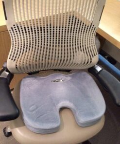 Seat Cushion for Desk Chair - Back Pain, Tailbone Relief, Coccyx, Butt, Hip Support - Ergonomic Office Chair Sciatica Car Pillow 47 612UOxXEEUL