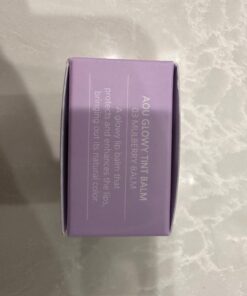 AOU GLOWY TINT BALM Tinted Lip Balm with Natural Gloss Instant Hydration for Chapped Lips 0.12Oz (03 Mulberry Balm) 53 612UXyUD0QL