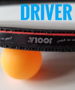 JOOLA Infinity Balance - Advanced Performance Ping Pong Paddle - Competition Ready - Table Tennis Racket for High-Level Training - Designed to Optimize Spin and Control Natural Dark 49 612Ujk3Lz8L