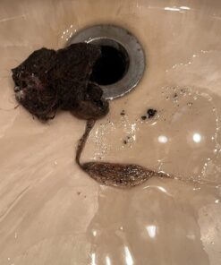 36" Snake Drain Clog Remover - Used as Hair Clog Remover for Sink, Shower, and Bathtub - Dryer Vent Cleaner, and as a Flexible Grabber Tool for Hard to Reach Places - By RAM-PRO 36 Inch 1 Pack 33 612VpNlp2FL