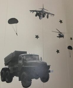Wall Pops ST1289 Military Wall Sticker 17 612WAcSSBNL