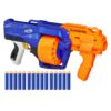 Nerf SurgeFire Elite Blaster -- 15-Dart Rotating Drum, Slam Fire, Includes 15 Official Nerf Elite Darts -- For Kids, Teens, Adults (Amazon Exclusive) Standard Packaging 15 612YXOUG9QL