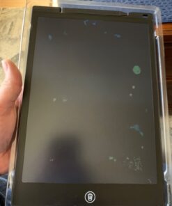 LCD Writing Tablet, 12 Inch Kids Toys Colorful Doodle Board, Toddler Girl Toys for 3 4 5 6 7 8 Year Old Boys Baby, Drawing Doodle Pad Christmas Birthday Gift for Children (Black) 12'' Black 25 612ZSJRvbzL