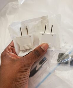 Unidapt Europe to USA Outlet Plug Adapter Converter, 2 Pack, Power Travel From European to American, Canada, Mexico, Type A 35 612avTfyxJL