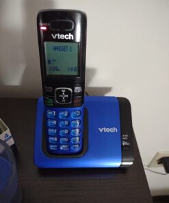 VTech CS6719-15 DECT 6.0 Phone with Caller ID/Call Waiting, 1 Cordless Handset, Blue 1 Handset 52 612avqZrCL