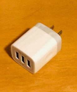 Wall Charger, USB Charger Adapter, 3.1A/3Pack Muti Port Fast Charging Station Power Charge Base Block Plug for iPhone 15 14 13 12 Pro/SE/11Pro Max/X/8 Plus, Samsung S21/S10/S9/S8, Kindle Fire USB Plug White 34 612bJQ huXL