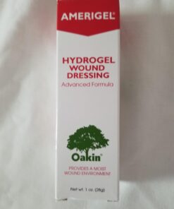 AMERIGEL Hydrogel Wound Dressing (1 oz.) Two Pack - Provides Moisture-Rich Healing Environment for Dry Wounds 1 Ounce (Pack of 2) 18 612c1y7PpnL