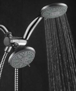 Aquadance by HotelSpa 24-Setting Slimline Showerhead and Hand Shower Combo 32 612caRkG8EL