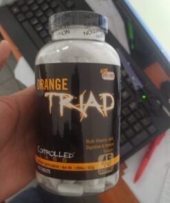 CONTROLLED LABS Orange Triad Daily Multivitamin for Men and Women, 45 Servings, Iron Free Supplement for Digestion, Immune System, and Joint Health 270 Count (Pack of 1) 56 612e hjw0JL