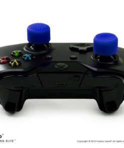 AceShot Thumb Grips (8pc) for Xbox One (Series X, S) & Steamdeck by Foamy Lizard – Sweat Free 100% Silicone Precision Raised Antislip Rubber Analog Stick Grips for Xbox One Controller (8 Grips) Blue 8 Thumb Grips 18 612eAuaNyML