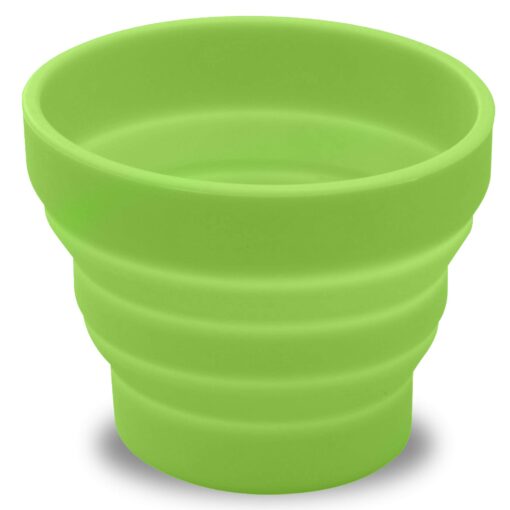 Lewis N. Clark Luggage Silicone Travel Cup, Green, One Size