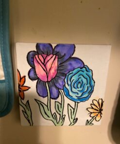 U.S. Art Supply Mini Stretched Canvas 10-Ounce Primed Square Assortment (8-Canvases Square inch Sizes - 1-1/2", 2", 2-1/2", 2-3/4", 3-1/4", 3-5/8", 4", 4-1/2") 26 612fQTdiBuL