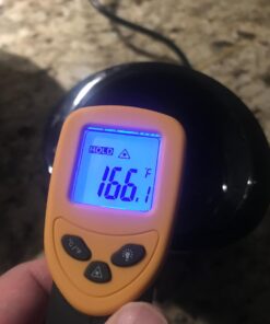 Etekcity Infrared Thermometer Temperature Gun for Cooking, -58°F to 1130°F, Digital Heat Gun for Meat Pizza Oven, Laser Tool for Indoor Outdoor Pool, Cooking, Candy, Griddle Hvac, Yellow 55 612gDZqAL