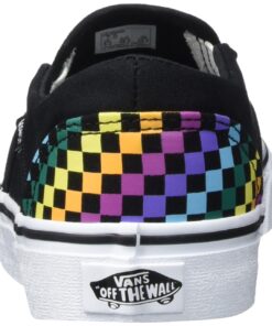 Vans Unisex Asher Slip-On Sneaker - Rainbow Checkerboard 6.5 9 612gRWyOKbL 1