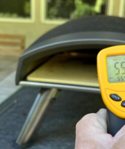 Etekcity Infrared Thermometer Temperature Gun for Cooking, -58°F to 1130°F, Digital Heat Gun for Meat Pizza Oven, Laser Tool for Indoor Outdoor Pool, Cooking, Candy, Griddle Hvac, Yellow 48 612gau4cqKL