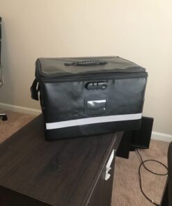 EXLIFBAG File Organizer, Fireproof File Box with Lids, Important Document Organizer Box with Lock, Portable File Folder Organizer with Handle Black 1 Layer 91 612gbBpDfvL