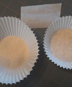 Norpro Giant Muffin Cups, White, Pack of 500, 2.75 x 2 inches (3600B) 36 612gfzq7tQL