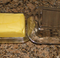 Luminarc Arcoroc lid 17x10,5cm, 1 Piece Plain Glass Butter Dish, Classic Design 30 612gvCZUZtL